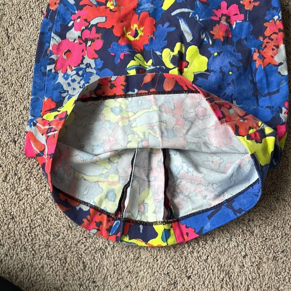 Loft floral pencil skirt size 4 - Picture 5 of 7
